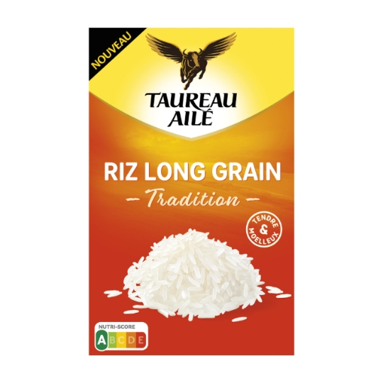 Riz Long Grain Tradition Tendre & Moelleux TAUREAU AILE