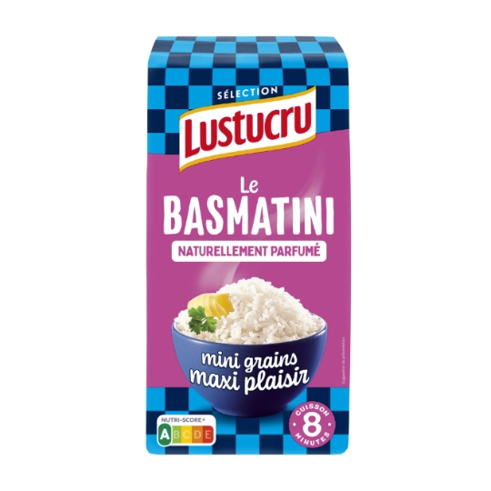 Riz le Basmatini Naturellement Parfumé LUSTUCRU