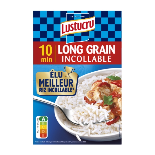 Riz Long Incollable 10min LUSTUCRU