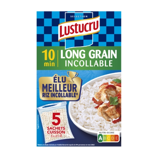 Riz long incollable 10min LUSTUCRU SELECTION