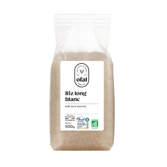 Riz Long Blanc Bio OFAL
