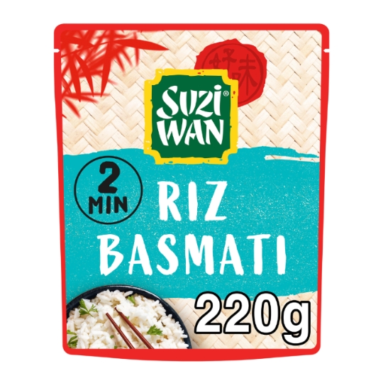 Riz Basmati Micro-Ondes 2min SUZI WAN