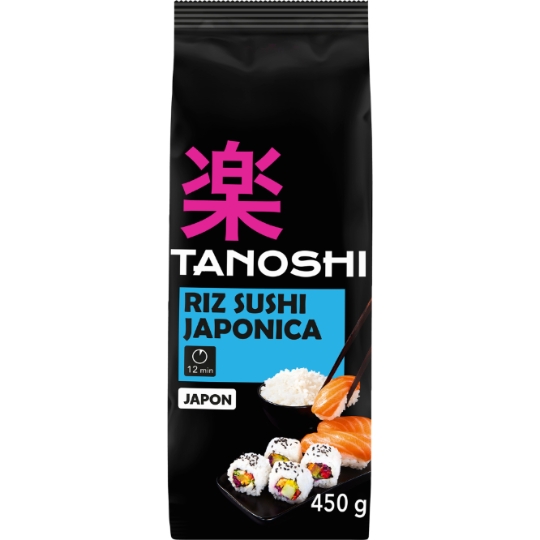 Riz Japonica Spécial Sushi TANOSHI