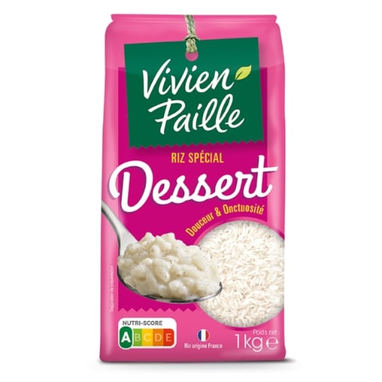 Riz Rond Spécial Dessert VIVIEN PAILLE