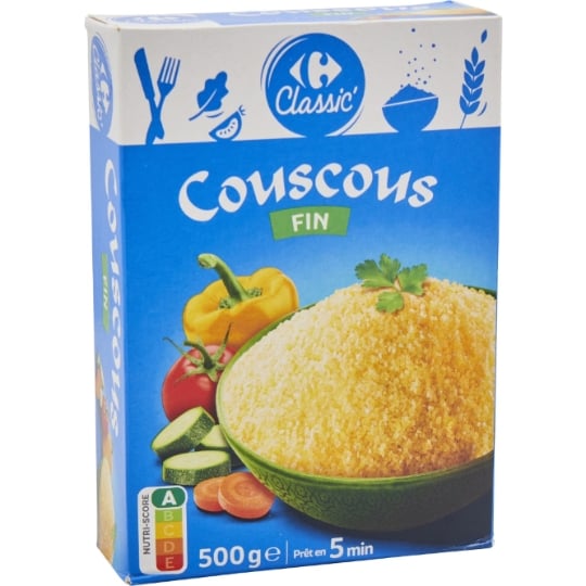 Couscous Fin 5min CARREFOUR
