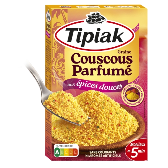 Couscous Parfumé aux Epices Douces 5min TIPIAK