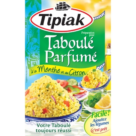Taboulé Menthe Citron 5min TIPIAK