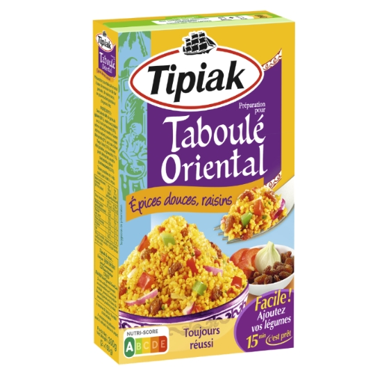 Taboulé Orientale aux Epices Douces TIPIAK