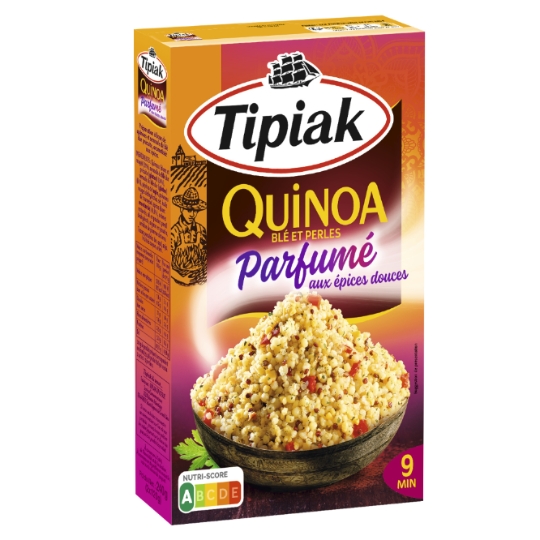 Quinoa Gourmand Parfumé aux Epices 5min TIPIAK