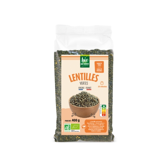 Lentilles Vertes Bio BIO PAR NATURE