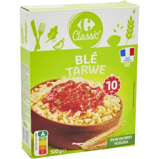 Blé précuit  10mn CARREFOUR CLASSIC