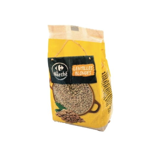 Lentilles Blondes CARREFOUR LE MARCHE