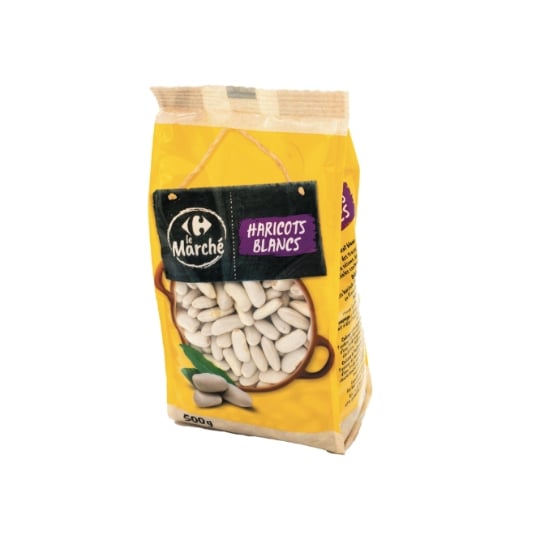 Haricots Blancs CARREFOUR LE MARCHE