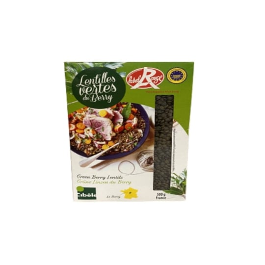 Lentilles Vertes Du Berry IGP Label Rouge CIBELE