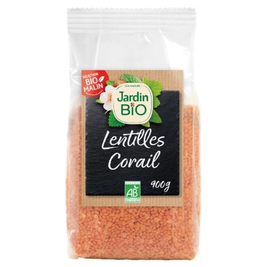 Lentille corail bio JARDIN BIO