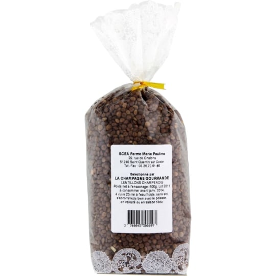 Lentilles Bio LA CHAMPAGNE GOURMANDE