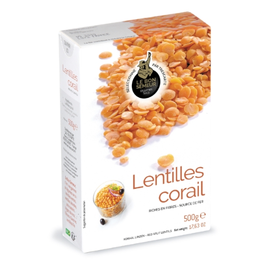 Lentilles Corail LE BON SEMEUR