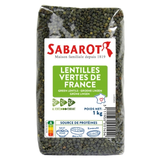 Lentilles Vertes SABAROT