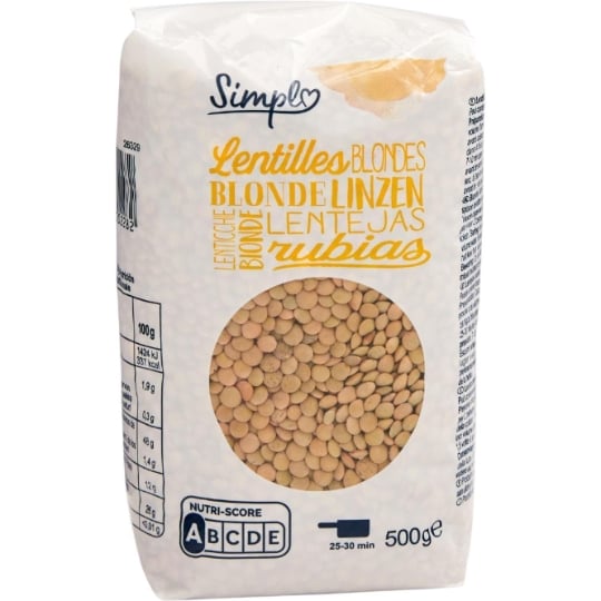 Lentilles Blondes SIMPL