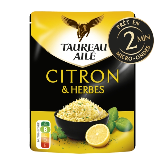 Riz Citron et Herbes 2min TAUREAU AILE