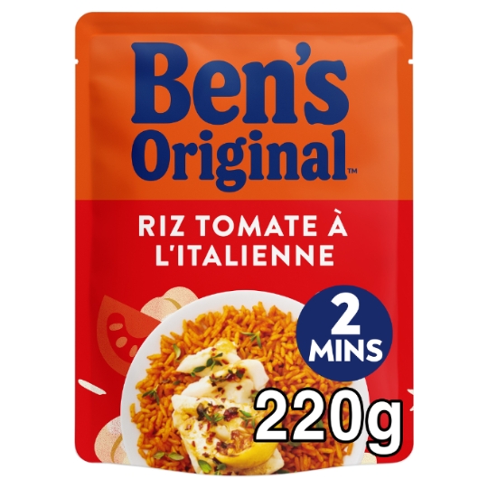 Riz Tomate et Huile d'Olive 2min BEN'S ORIGINAL