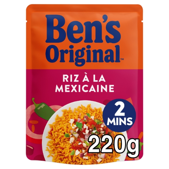 Riz à la Mexicaine 2min BEN'S ORIGINAL