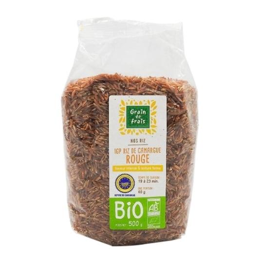 Riz Rouge Bio Camargue Igp - Grain De Frais GRAIN DE FRAIS