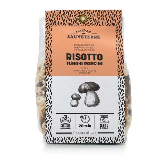 Risotto Italien Aux Cèpes - Sachet 250g MAISON SAUVETERRE