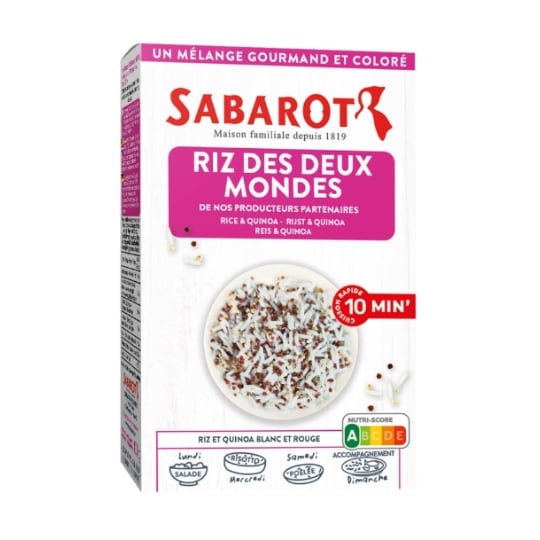 Mélange Riz Des Deux Mondes Étui 400g - Sabarot SABAROT