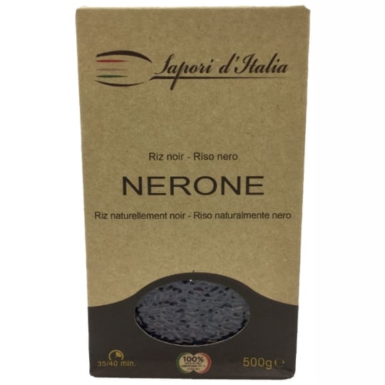 Riz Noir Nerone Italie Boîte 500g SAPORI D'ITALIA