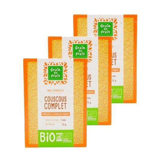 Couscous Complet Bio - Grain De Frais GRAIN DE FRAIS