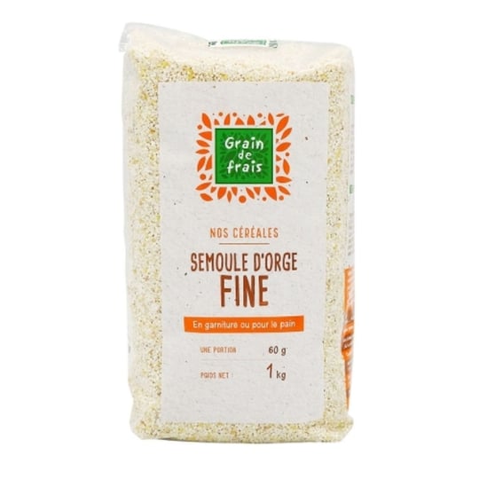 Semoule D'orge Fine - Sachet 1kg GRAIN DE FRAIS