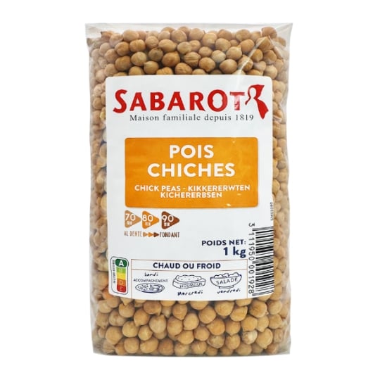 Pois Chiches France sachet 1kg - Sabarot SABAROT