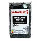 Haricots Noirs sachet 1kg - Sabarot SABAROT