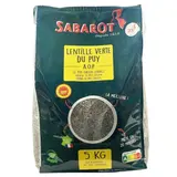 Lentille Verte Du Puy A.O.P. sac 5kg - Sabarot SABAROT