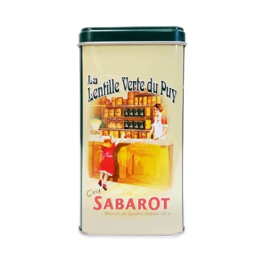 Boîte Collection Lentille Verte Du Puy A.O.P. 500g - Sabarot SABAROT