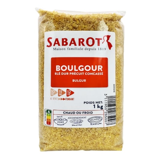 Boulgour Sachet 1kg - Sabarot SABAROT