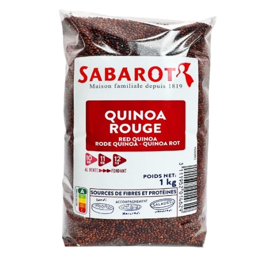Quinoa Rouge Sachet 1kg - Sabarot SABAROT