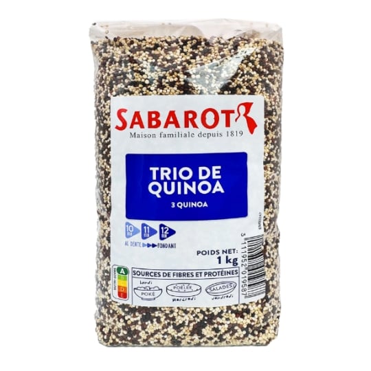 Trio De Quinoa Sachet 1kg - Sabarot SABAROT