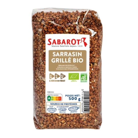 Sarrasin Grillé Bio Sachet 500g - Sabarot SABAROT