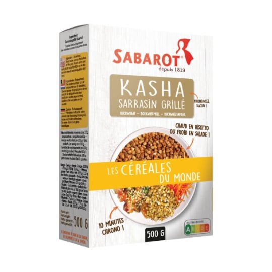 Sarrasin Grillé (kasha) Étui 500g - Sabarot SABAROT