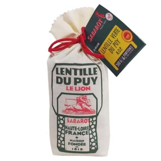 Pochon De Lentilles Vertes Du Puy A.O.P. 500g - Sabarot SABAROT