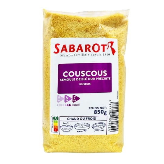 Couscous Moyen Sachet 850g - Sabarot SABAROT
