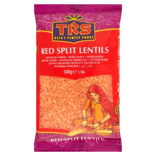 Lentilles corail Masoor Dal indien 0,5kg TRS