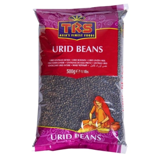 Lentilles indiennes Urad Dal entier 0,5kg TRS