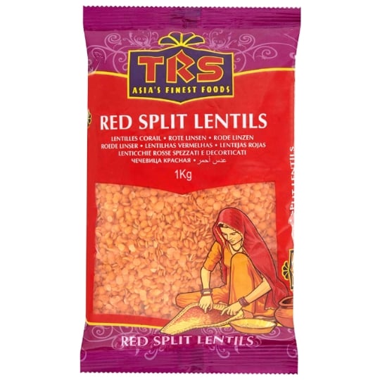 Lentilles Corail 1kg Masoor Dal Indien TRS