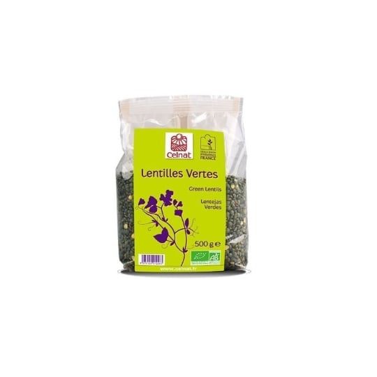 Lentilles Vertes 500g - Celnat
