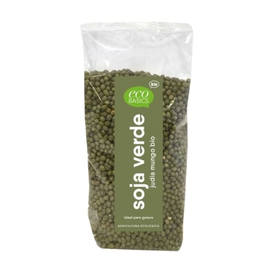 Ecobasics - Soja Mungo Vert Biologique 500 G
