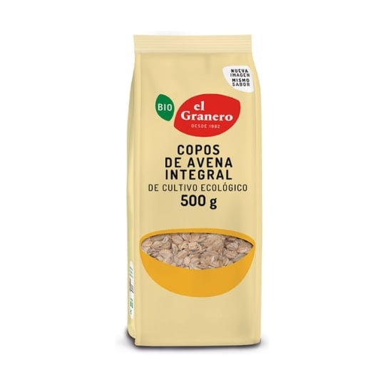 El Granero Integral - Flocons D'avoine À Grains Entiers Biologiques 500 G