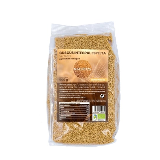 Naturitas - Couscous Intégral D'épeautre Bio 500 G